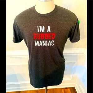 COPY - Rugged Maniac Im A Gray T Shirt Mens